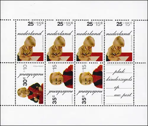 974-1004 Niederlande-Jahrgang 1972 komplett mit Block 11, postfrisch