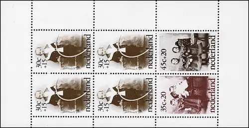 1023-1042 Niederlande-Jahrgang 1974 komplett mit Block 13, postfrisch