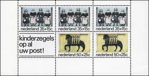 1043-1062 Niederlande-Jahrgang 1975 komplett mit Block 14, postfrisch