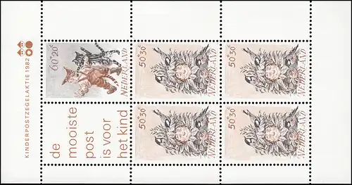 1198-1226 Pays-Bas 1982 complet avec bloc 24, frais de port