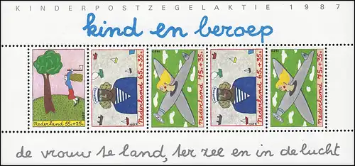 1310-1335 Niederlande-Jahrgang 1987 komplett mit Block 30, postfrisch