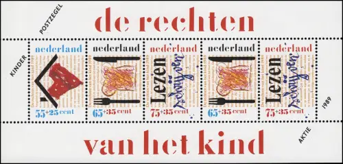 1357-1374 Pays-Bas, 1989 complet avec bloc 33, frais de port