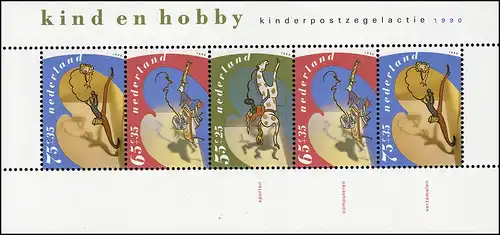 1375-1395 Pays-Bas-Nederland-Ange 1990 complet avec bloc 34, frais de poste