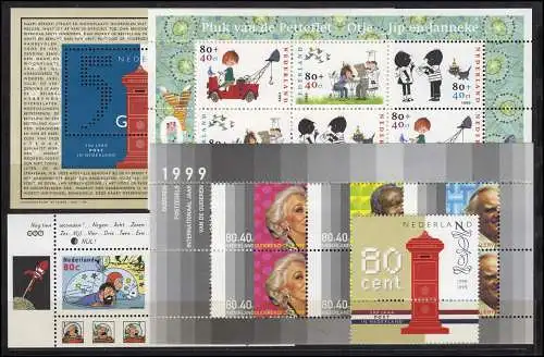 1703-1772 Pays-Bas 1999 complet, frais de port