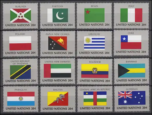 440-465 UNO New York millésime 1984 complet, frais de port **