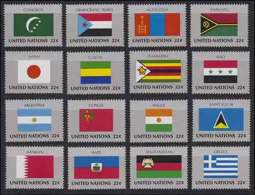 519-543 UNO New York année 1987 complète, frais de port **