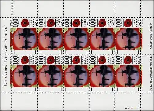 1579 Vacances 100 C. Moulins 1996 - Petit arc, frais de port **