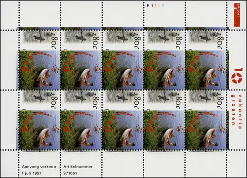 1623 Pays-Bas 80 C. Waterland Tourisme 1997 - Pas d'arc, frais de port **