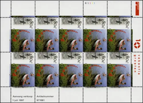 1623 Pays-Bas 80 C. Waterland Tourisme 1997 - Pas d'arc, frais de port **