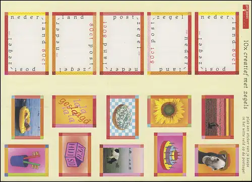 1668-1672 Grußmarken 1998 - Folienblatt, postfrisch **