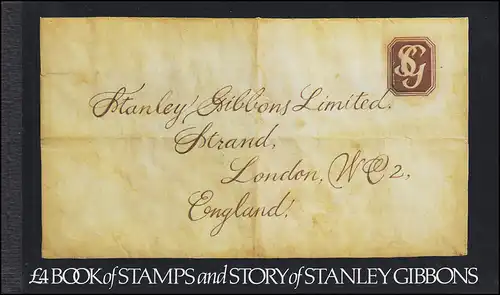 Großbritannien-Markenheftchen 61 Elisabeth II. Story of Stanley Gibbons 1982, **