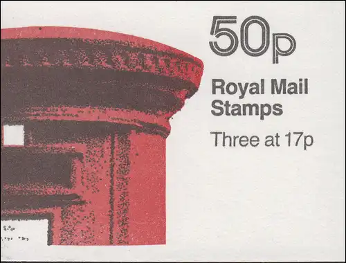 Carnet de la Grande-Bretagne 72I Reine Elisabeth II novembre 1985, **