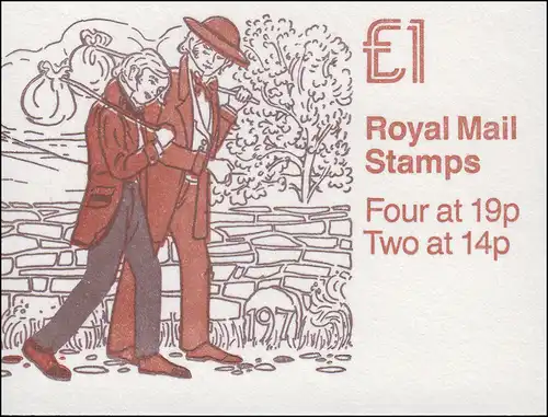 Großbritannien-Markenheftchen 83 Charles Dickens - Nicholas Nickleby 1988, **