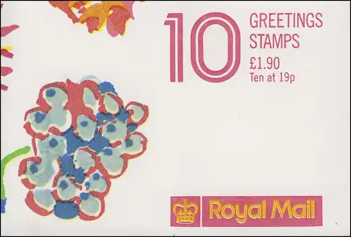 Livres de Grande-Bretagne 84 timbres 1,90 livre en 1989, **