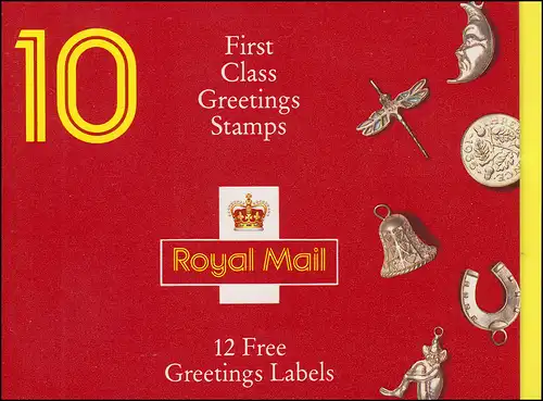 Livres de Grande-Bretagne 94 timbres 2,20 livres 1991, **