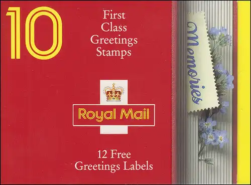 Livres de Grande-Bretagne 99 timbres 2,40 livres 1992, **