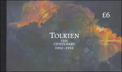 Großbritannien-Markenheftchen 100 Tolkien - Riddle of the Runes 1992, **