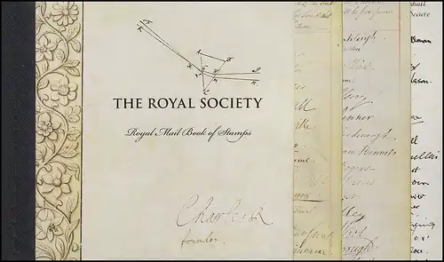 Großbritannien-Markenheftchen 163 Royal Society 2010, **