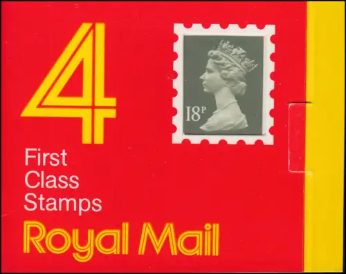 Livret de Grande-Bretagne O-97 Elisabeth II. Code-barres 100012 - 1987, **