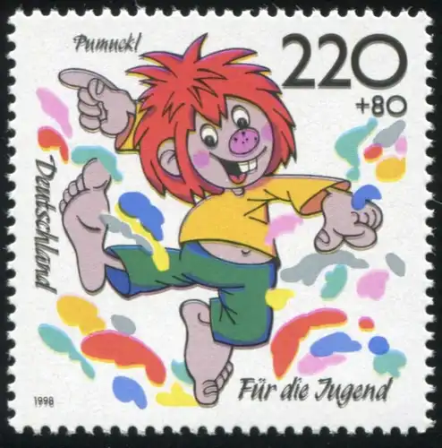 1994DD Jeunesse/Pumuckl: avec double impression noir, **