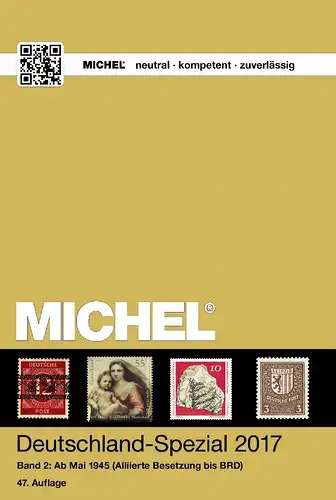 MICHEL Deutschland Spezial 2017 Band 2 (ab Mai 1945) GEBRAUCHT
