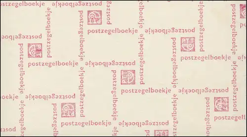 Carnets de marques 8x Reine Juliane et chiffre 1969, Service postal, **