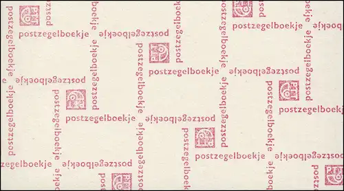 Carnets de marques 8x Reine Juliane et chiffre 1969, Postgiro, **
