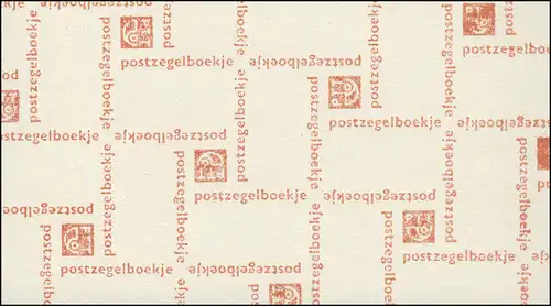 Carnet de marque 9x Juliane, Postgiro, PB 9a, rose **