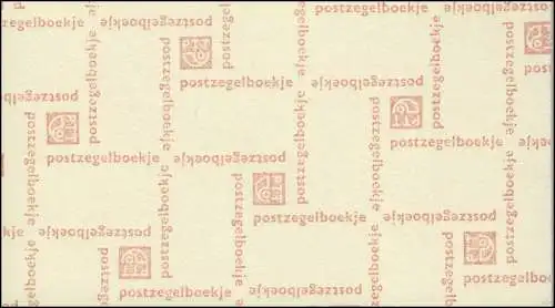 Markenheftchen 15 Königin Juliane und Ziffer 1973 - 3 Tarife und PB14-a, **