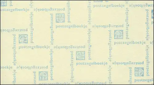 Markenheftchen 25 Königin Juliane 1980 mit 3 Tarifen und PB 24A, **