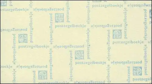 Markenheftchen 25 Königin Juliane 1980 mit 3 Tarifen und PB 24A, **