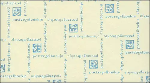 Carnet de marque 29 chiffres 1982 avec publicité POSTCODE et PB 28A, **