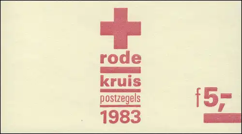 Markenheftchen 30 Rotes Kreuz 1983 mit PB 29, **