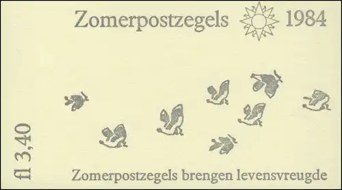 31 timbres d'été PB 30 - oiseaux prés oiseau herbivores 1984, **