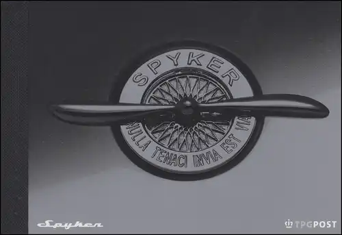 Carnet de marque 66 Spyker-Automobile 02/2004 (PR 3), **