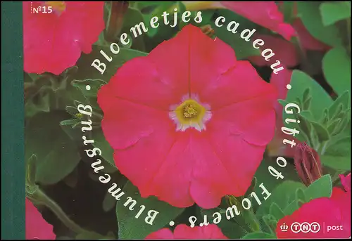Carnet de marque 72 salutations florales - Bloemetjescadeau 01/2007 (PR 15), **