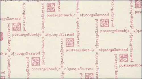 Carnets de marques 8y Reine Juliane et chiffre 1969, Postgiro, **