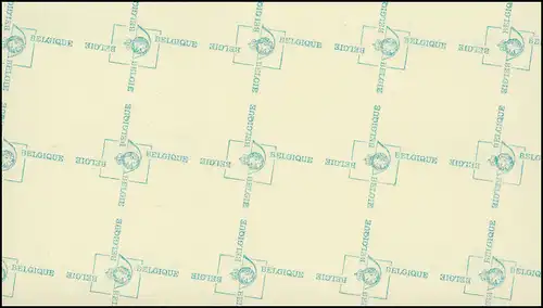 Belgien-Markenheftchen 26 Löwe und König Baudouin 15 Franc 1975, **