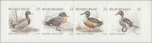 30 oiseaux - canards 52 francs 1989, **.