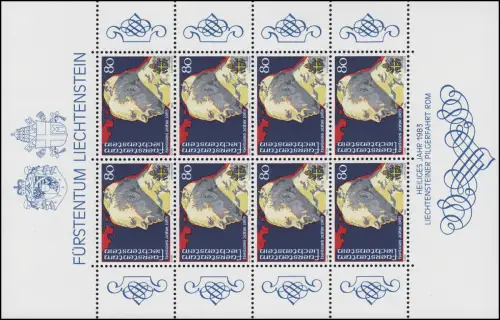 830 Le pape Jean-Paul II 1983, petit arc