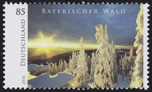 3203 Bayerischer Wald - 2e édition, marque avec numéro (divisible par 4) **