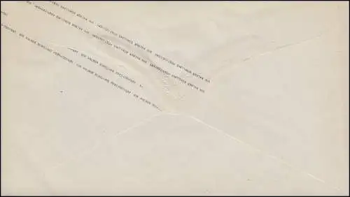 Hamburg Umschlag 1/2 Schilling, mit Wasserzeichen, ungebraucht **