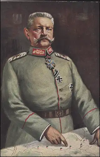 AK Generalfeldmaréchal de Hindenburg / Fédération des écoles d'escrime de guerre E.L.