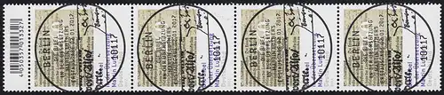 3277 Luther-Bibel, 4 bandes avec numéro et codeurfeld, ESSt Berlin