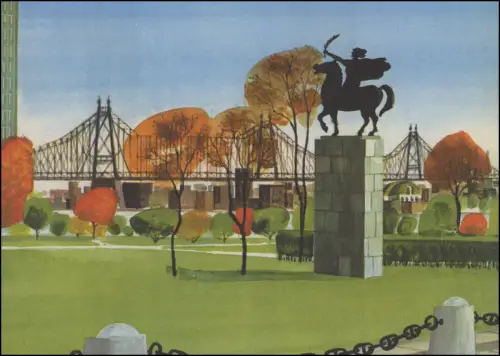 Carte postale des Nations unies P 26 Parking 23 cent, 2003, FDC 28.3.2003