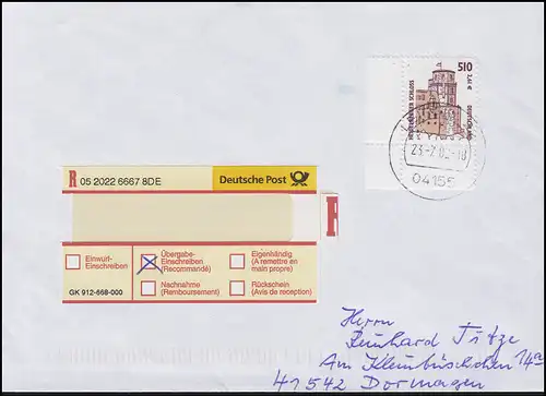 Österreich 2113 Republik Österreich 1993, Kleinbogen ET-O WIEN 1010 - 12.11.93