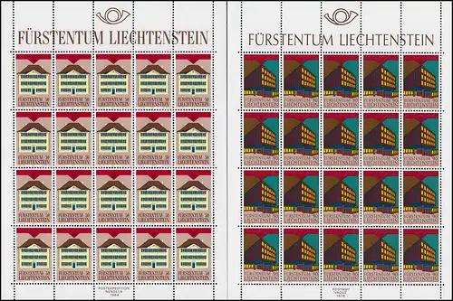 984-985 Europa /CEPT - Postalische Einrichtungen, Kleinbogen-Satz **