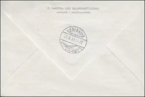 351y+352y Luther+Bach avec perforation DRG comme poste de pilotage SAS SK 622 SSt HAMBURG 22.9.63