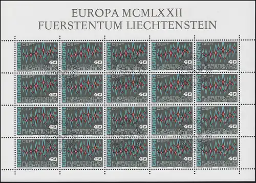 564 Europe / CEPT - Étoiles 1972, petit arc ESSt