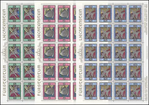 890-892 Armes de garde de la chambre d'armure du prince 1985, série de petits arcs **